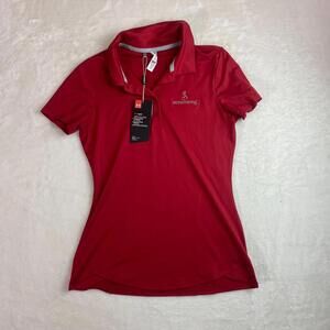 Under Armour Heatgear Shirt Polo Womens Polo XS Streamsong Red Short‎ sleeve